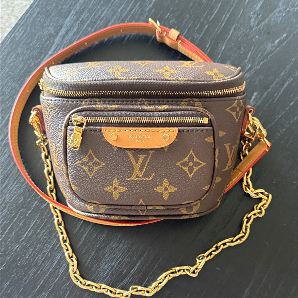 Louis Vuitton Bum Bag Crossbody and Chain